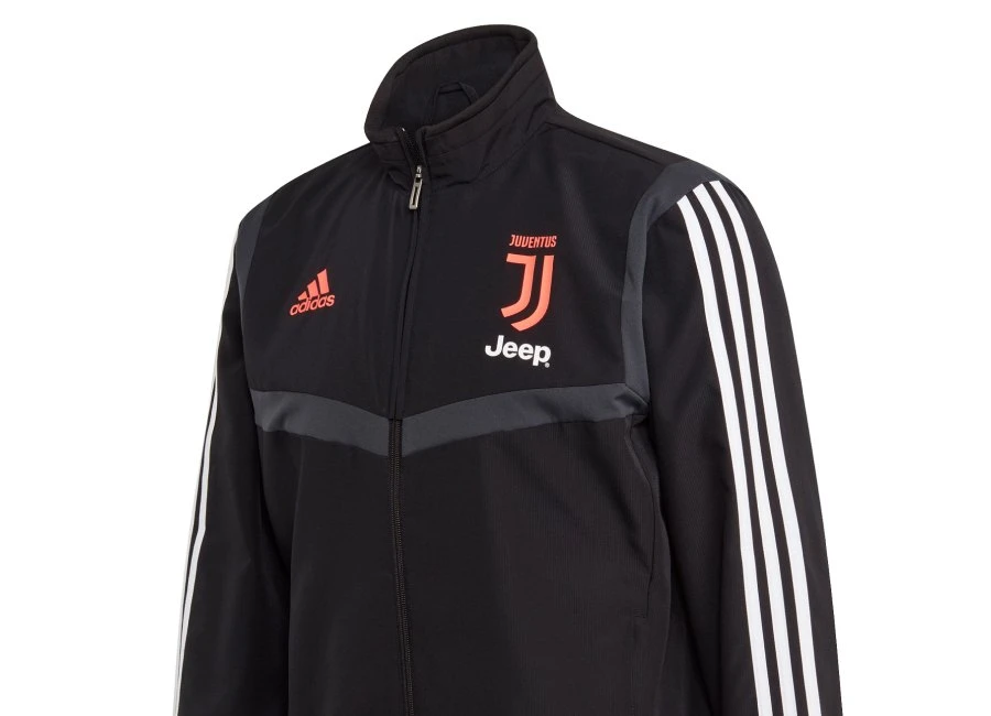 Adidas 19/20 Juventus Presentation Jacket - Black / Dark Grey #juve #juventus #adidasfootball