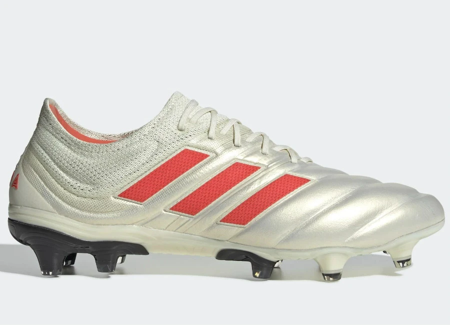 Adidas Copa 19.1 FG Initiator - Off White / Solar Red / Core Black