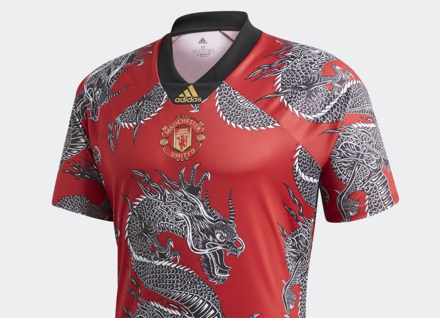 Adidas Manchester United CNY Jersey - Real Red