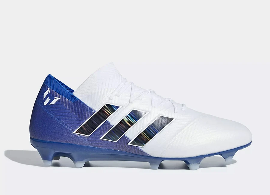 Adidas Nemeziz Messi 18.1 FG Team Mode - Ftwr White / Core Black / Football Blue