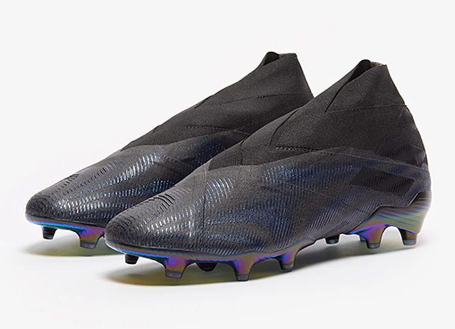 Adidas Nemeziz+ FG Superstealth - Core Black / Core Black #adidasfootball #footballboots