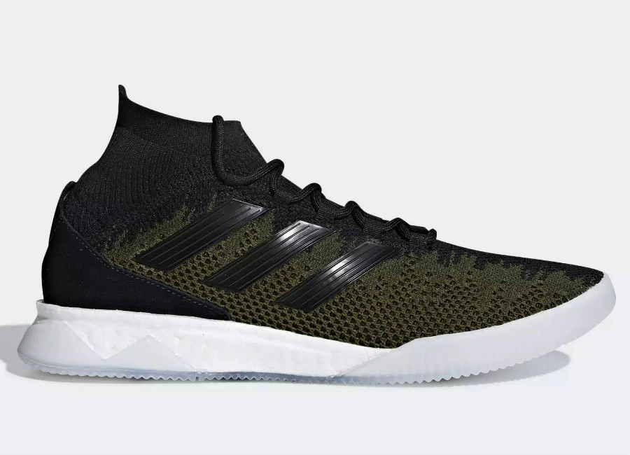 Adidas Paul Pogba Predator 18+ Trainers - Core Black / Core Black / Olive Cargo