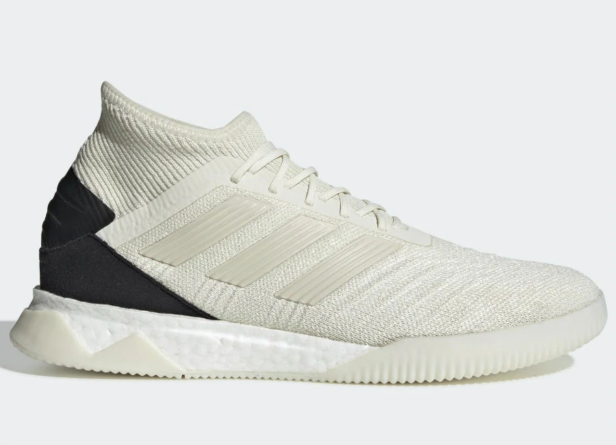 Adidas Predator 19.1 Initiator Trainers - Off White / Off White / Core Black