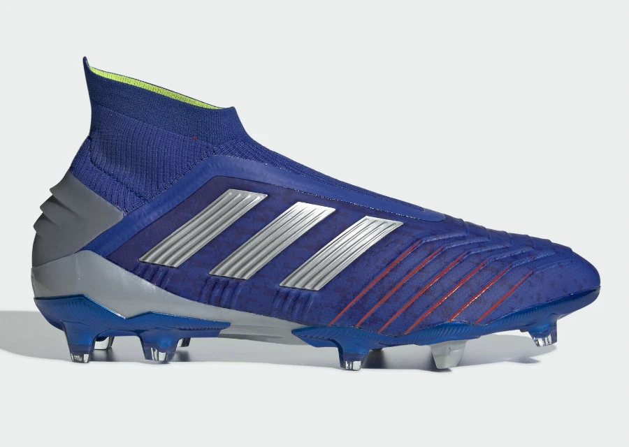 Adidas Predator 19+ FG Exhibit - Bold Blue / Silver Met / Active Red #adidasfootball #footballboots