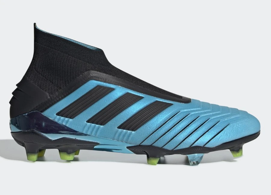 Adidas Predator 19+ FG Hard Wired - Bright Cyan / Core Black / Solar Yellow #Adidasfootball #Adidassoccer