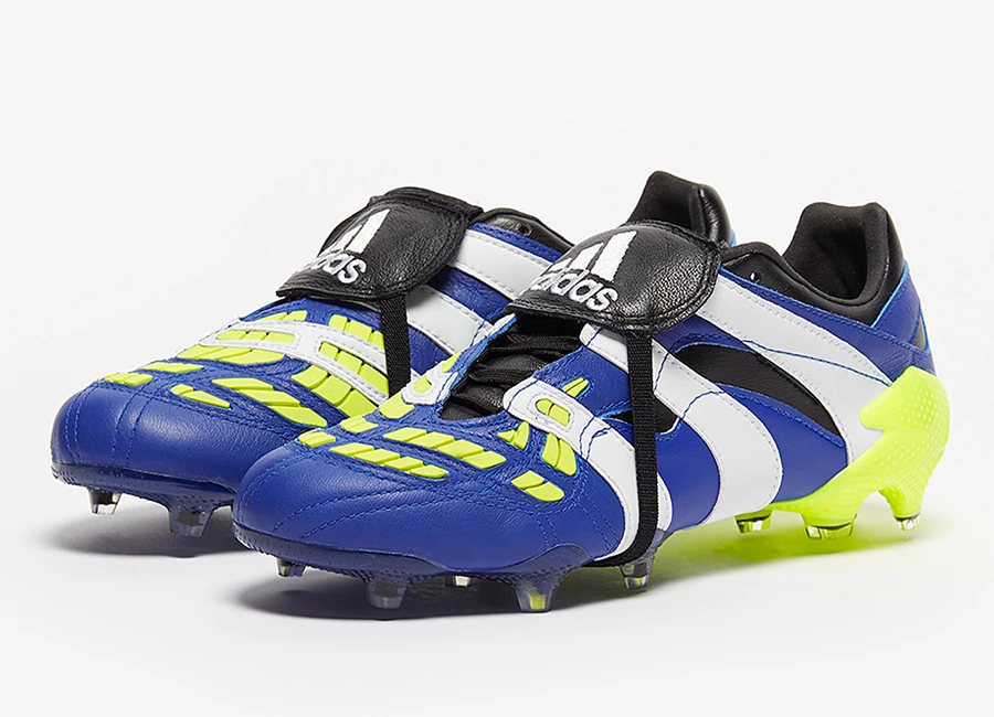 Adidas Predator Accelerator FG - Team Royal Blue / White / Solar Yellow #footballboots #adidasfootball