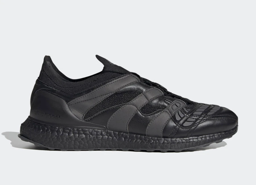 Adidas Predator Accelerator Trainers - Core Black / Grey Six / Grey Six #adidasfootball