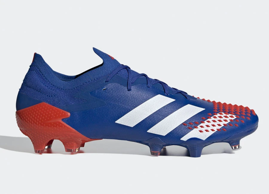 Adidas Predator Mutator 20.1 FG Tormentor - Team Royal Blue / Cloud White / Active Red #adidasfootball #footballboots