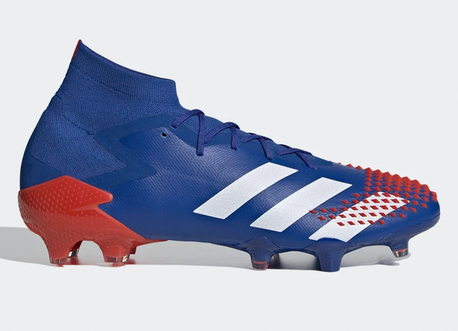Adidas Predator Mutator 20.1 FG Tormentor - Team Royal Blue / Cloud White / Active Red #adidasfootball #footballboots