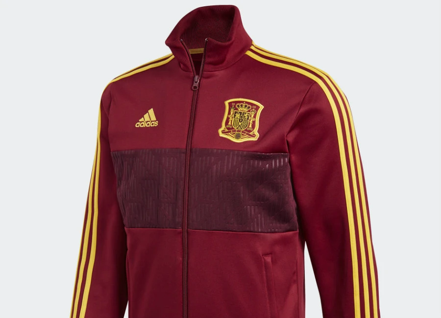 Adidas Spain 3-stripes Track Jacket - Collegiate Burgundy