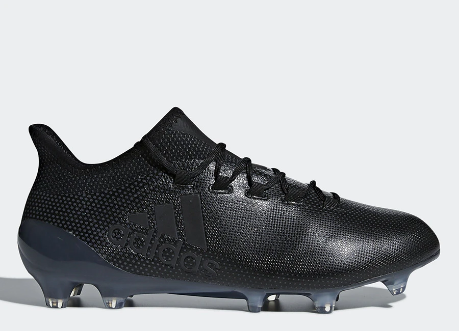 Adidas X 17.1 FG Nite Crawler - Core Black / Core Black / Super Cyan