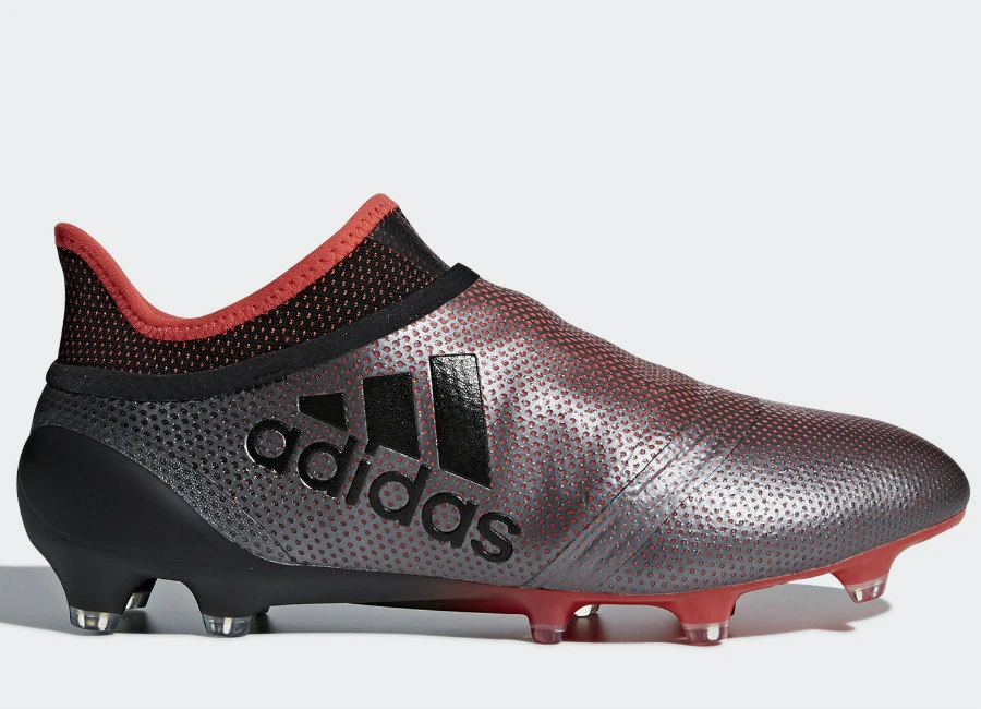 Adidas X 17+ Purespeed FG Cold Blooded - Grey / Core Black / Real Coral