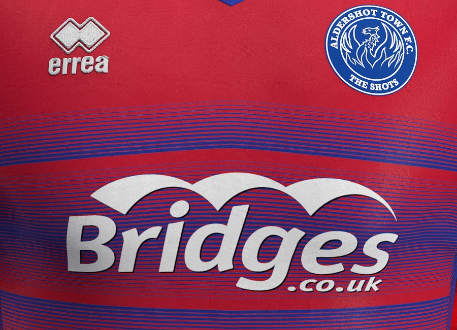 Aldershot Town 2020-21 Errea Home Shirt #AldershotTown #TheShots #ATFC