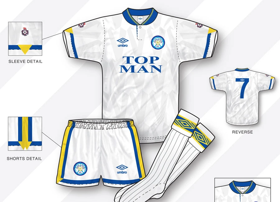 An in-depth look: Leeds United 1990&ndash;92 Home Kit