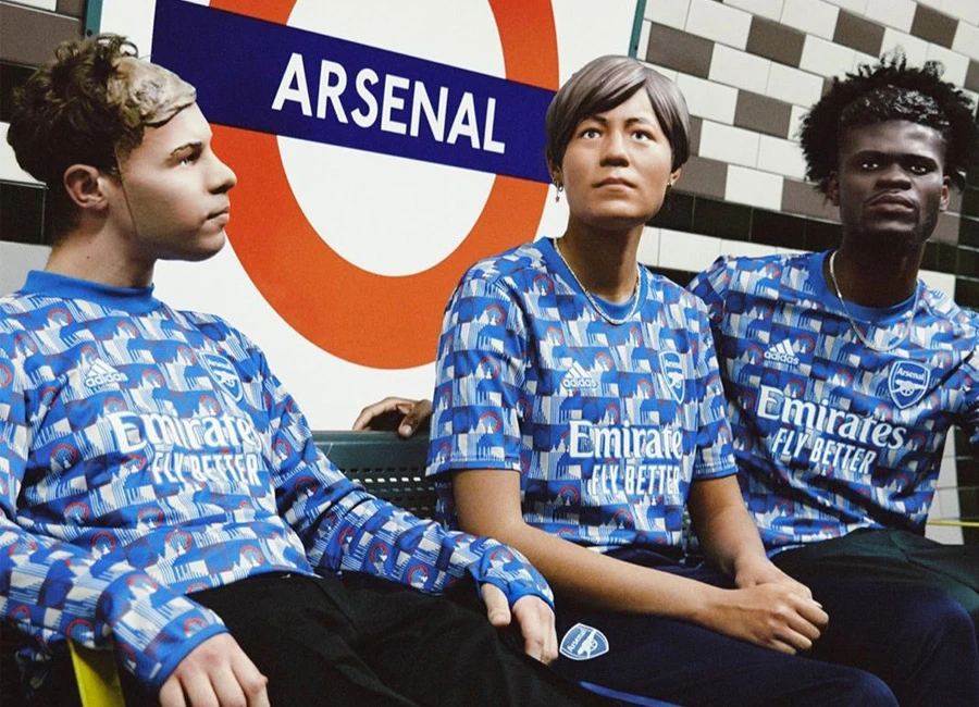Arsenal X TFL Pre-Match Jersey - Bright Royal #arsenal #arsenalfc #wearethearsenal