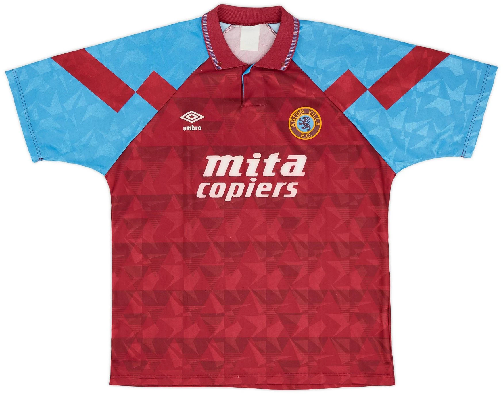 Aston Villa 1990-92 Home Shirt