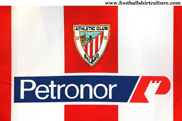 Athletic Bilbao 08/09 Home and Away Petronor kits