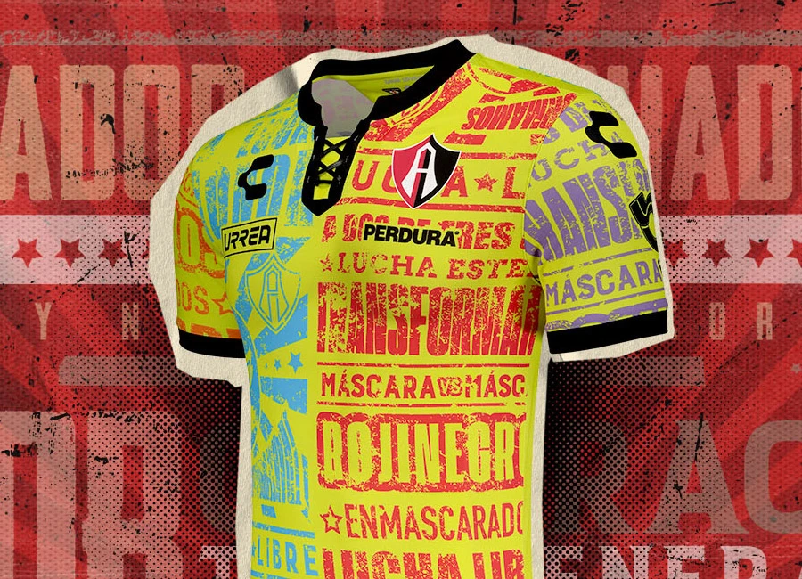 Atlas FC X Lucha Libre AAA 2021/22 Charly Special Edition Jersey #DelRingALaCancha #AtlasFC #CharlyFutbol