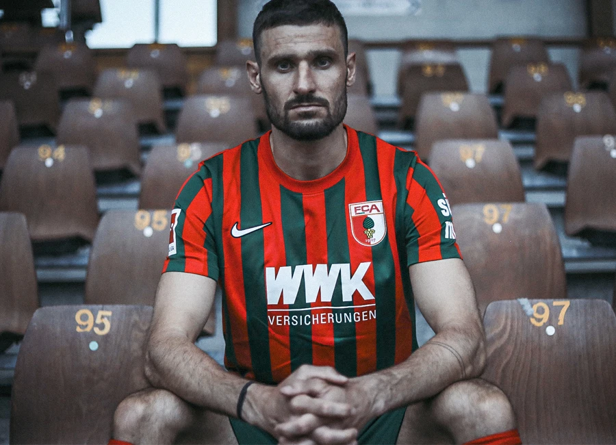 Augsburg 2021-22 Nike Home Kit #FCAugsburg #FCA #nikefootball