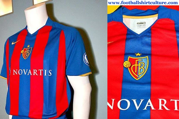 FC Basel 2008-2009 Home Nike football kit