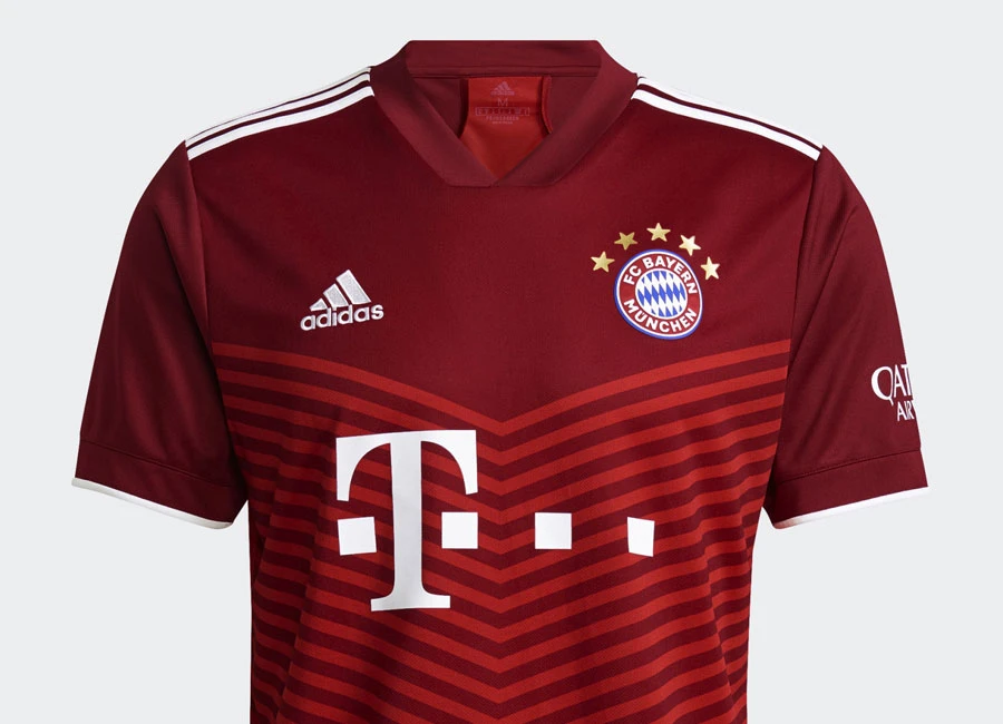 Bayern Munich 2021-22 Adidas Home Kit #fcBayern #BayernMunich #MiaSanMia #BayernM&uuml;nchen #adidasfootball