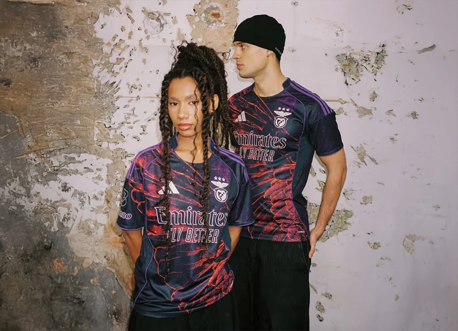 Benfica x Vhils 2025&ndash;2026 Adidas Jersey