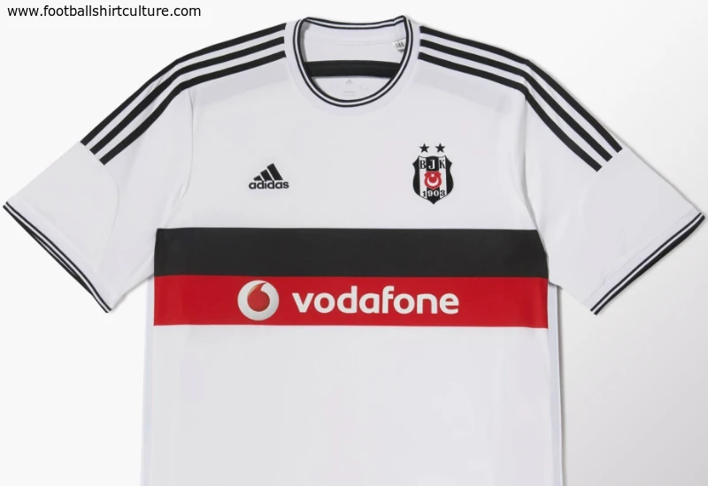 Besiktas 2014-2015 Adidas Home Football Shirt