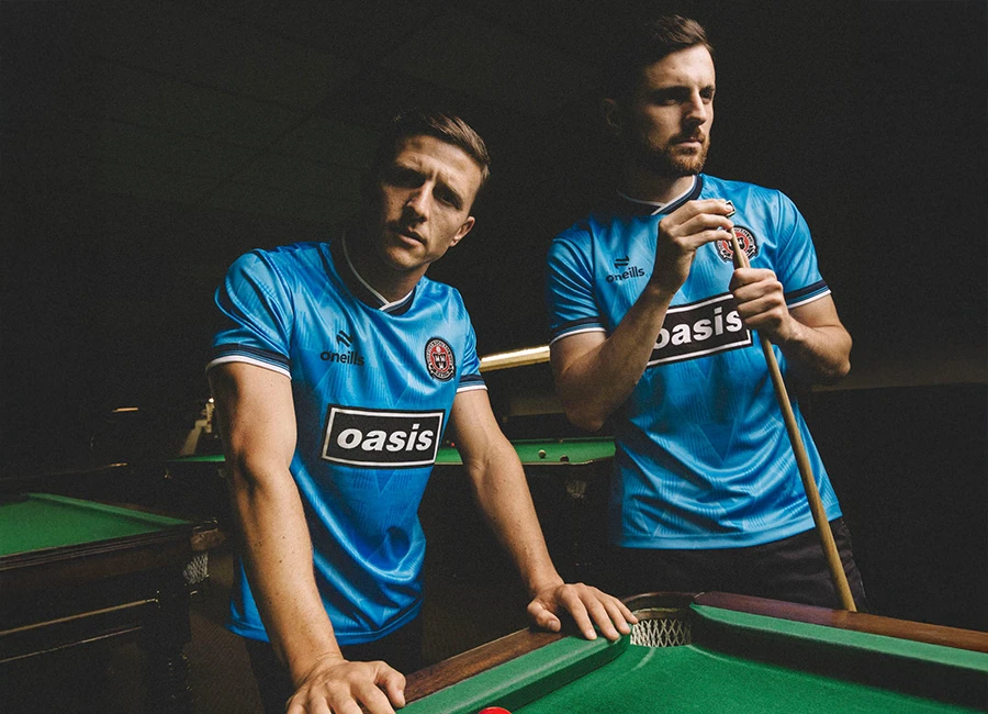Bohemian X Oasis 2025 O&rsquo;Neills FAI Cup Jersey 