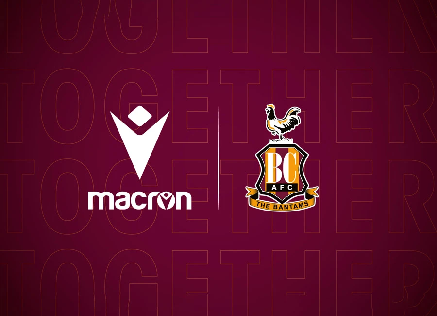 Bradford City Announce Macron Kit Deal