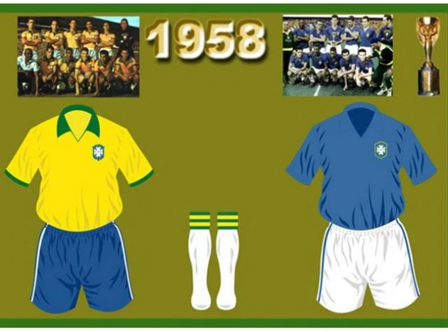 Nike Brazil 08/09 away kit launch video 1958 - 2008