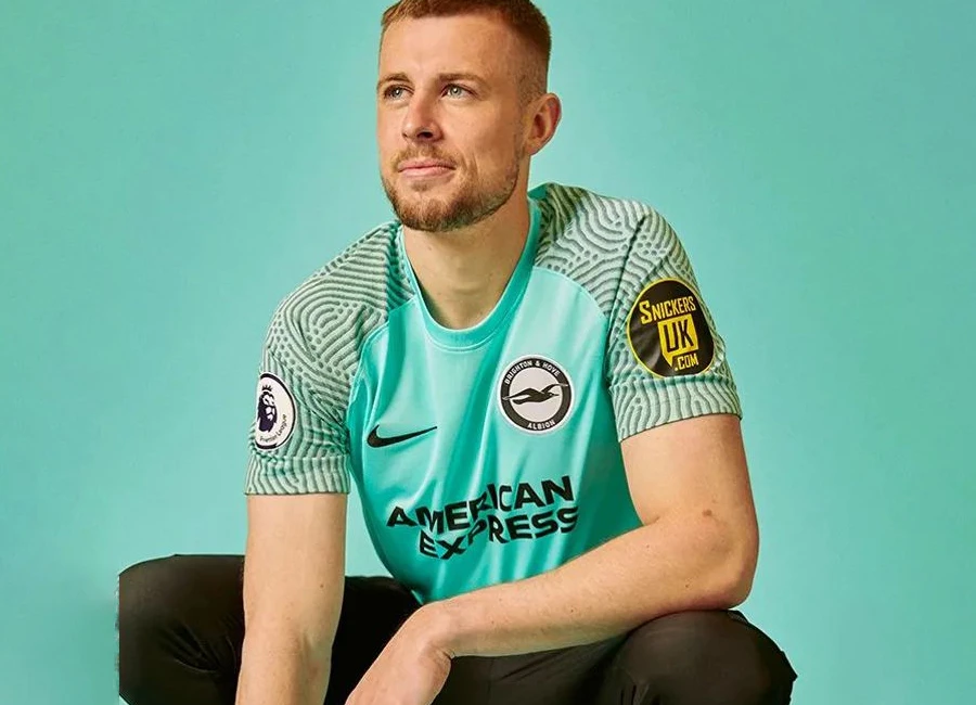 Brighton & Hove Albion 2021-22 Nike Away Shirt #BHAFC #Brighton #nikefootball #BrightonandHoveAlbion