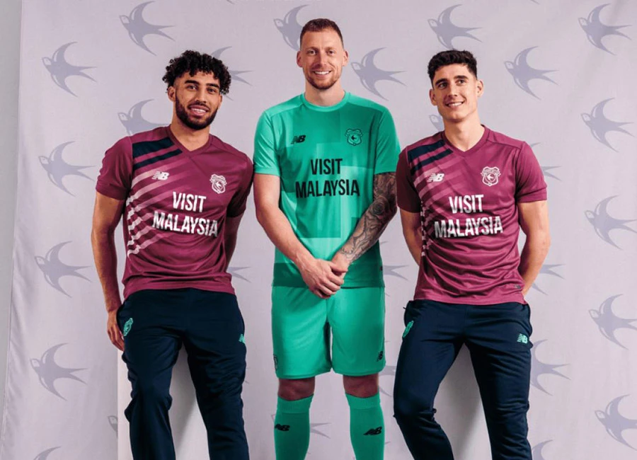 Cardiff City 2023-24 New Balance Away Kit