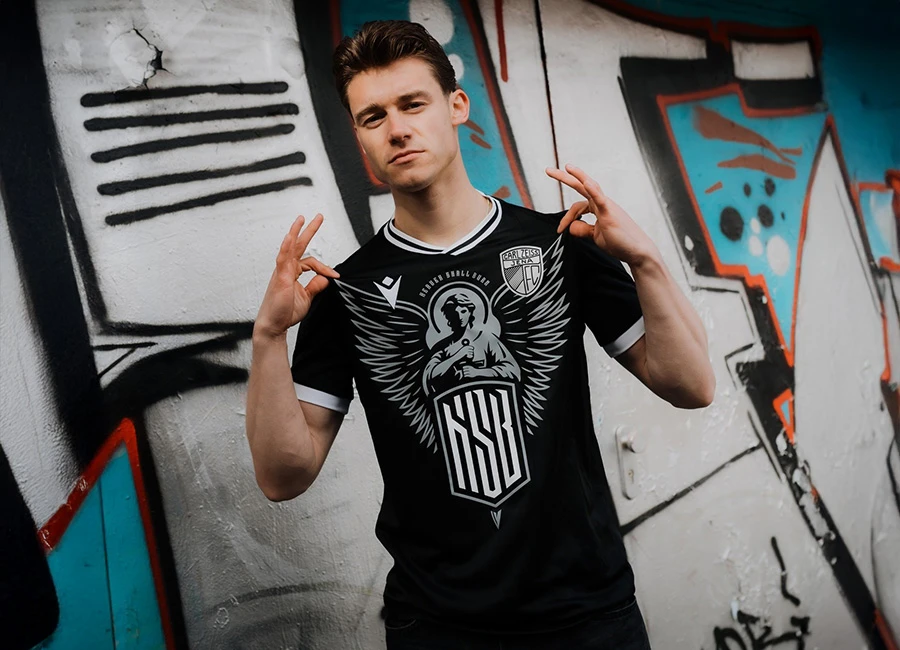 Carl Zeiss Jena X Heaven&nbsp;Shall&nbsp;Burn 2025 Macron Pre-match Jersey