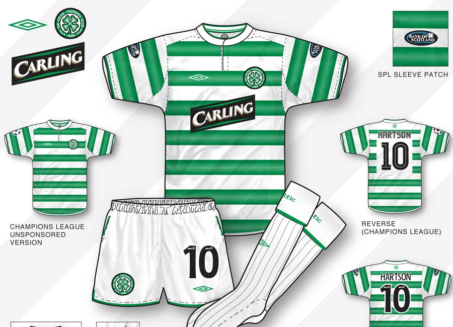 An in-depth look: Celtic 2003&ndash;04 Home Kit