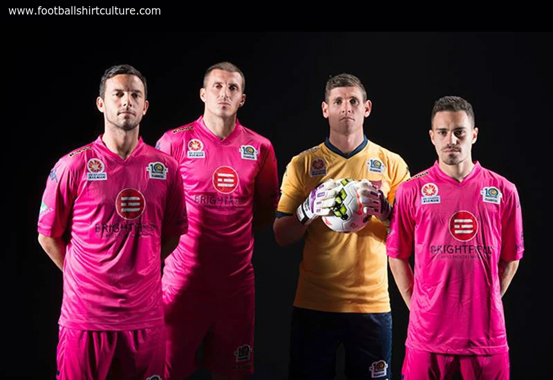 Central Coast Mariners 14/15 Kappa Pink Football Shirt