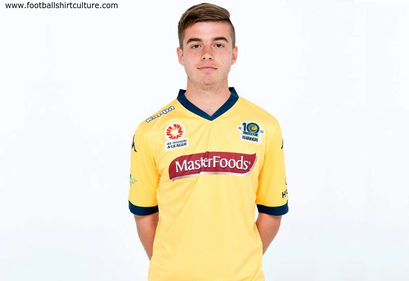 Central Coast Mariners 14/15 Kappa Home Football Shirt