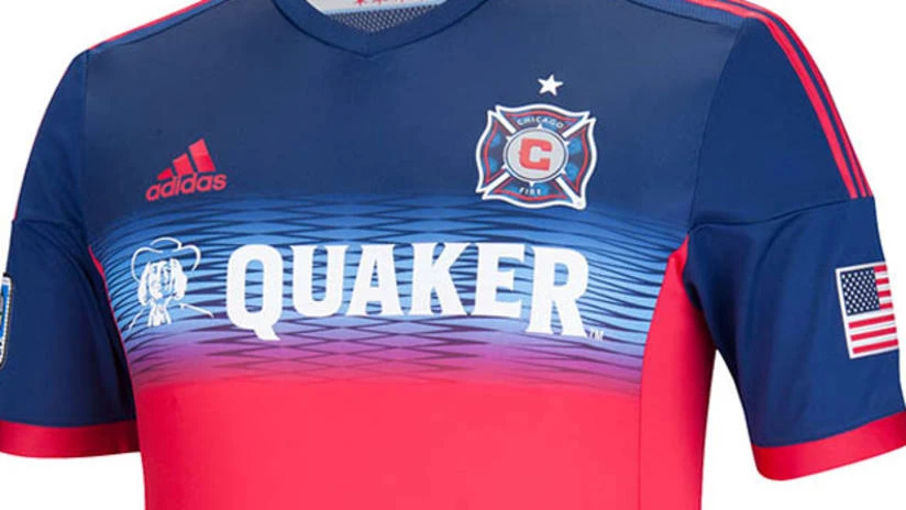 Chicago Fire 2014 adidas Home Football Shirt