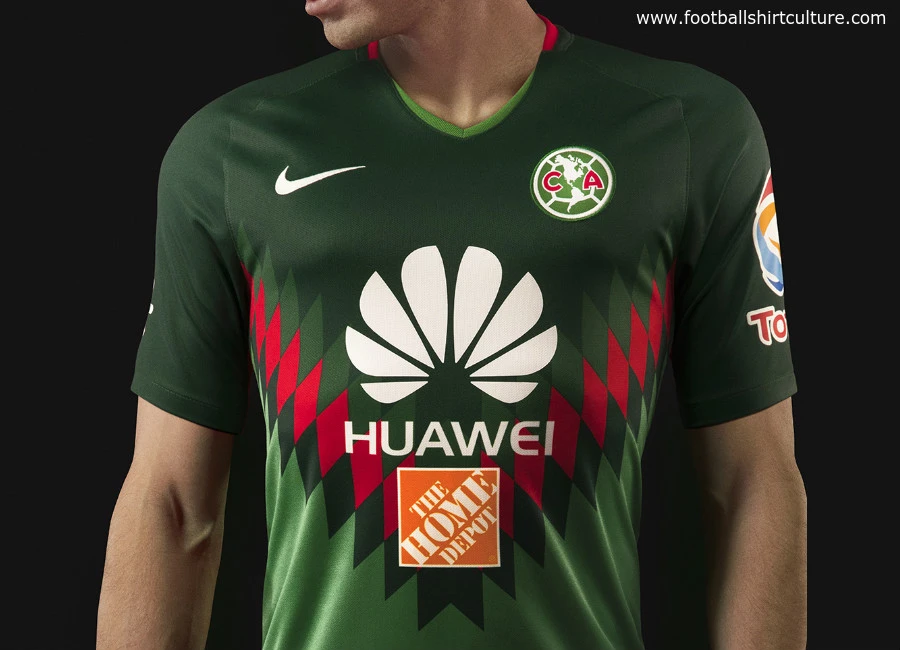 Club Am&eacute;rica 2018 Nike Tricolor Kit