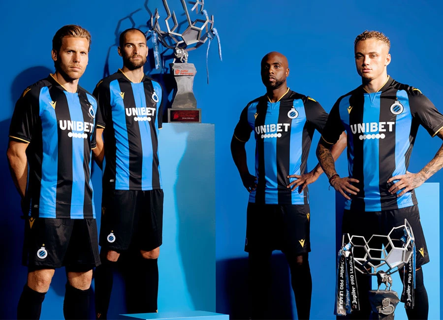Club Brugge 2021-22 Macron Home Kit #clubbrugge #BluvnGoan #ClubBruggeKV #macronsports