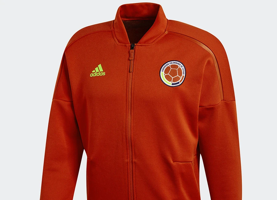 Colombia 2018 Adidas Z.N.E. Jacket - Scarlet