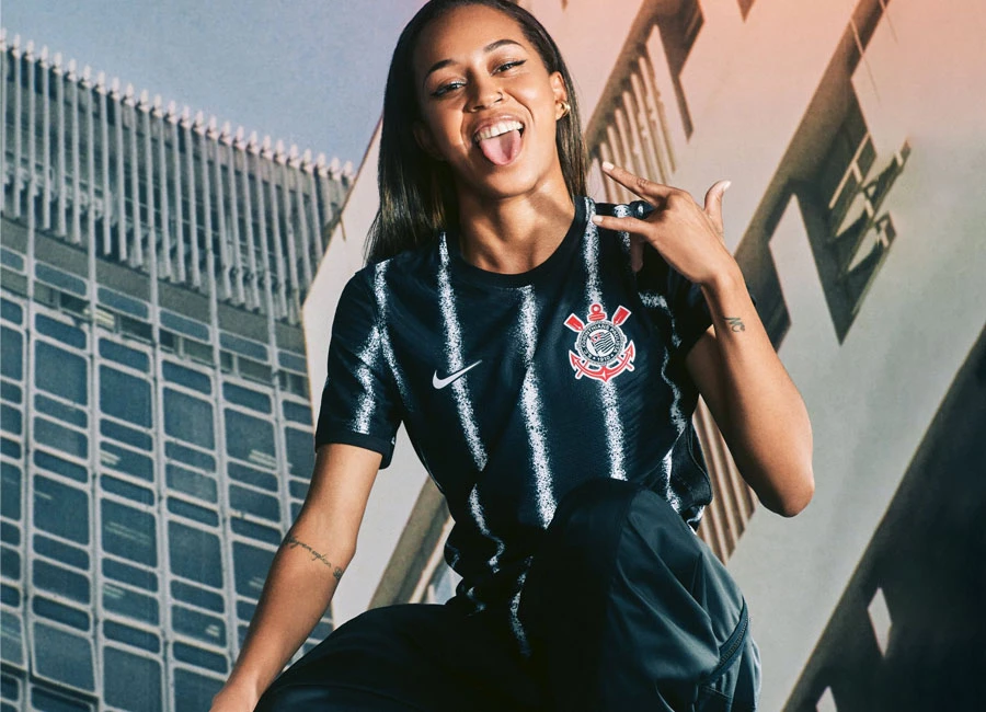 Corinthians 2021-22 Nike Away Shirt #VaiNaAlma #VaiCorinthians #Corinthians #nikefootball