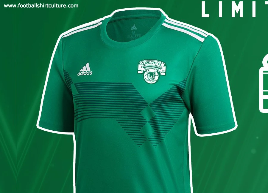 Cork City 2019 Adidas Retro Crest Jersey #CCFC84 #CorkCityFC #adidasfootball #CorkCity