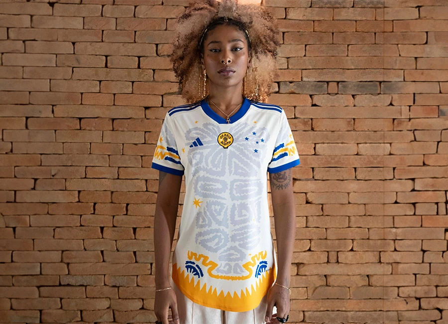 Cruzeiro 2023 Adidas Black Awareness Day Shirt