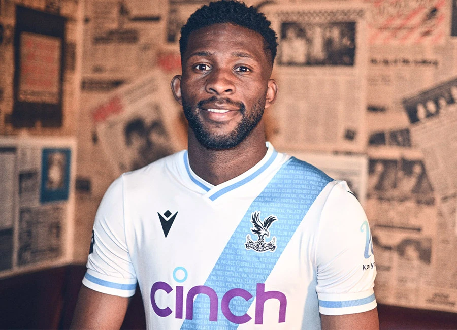 Crystal Palace 2023-24 Macron Away Kit