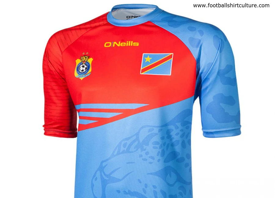 Democratic Republic Of Congo 2016 O&rsquo;Neills CHAN Champion Shirt