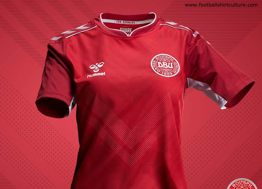 Denmark 2019 Hummel Women's Home Kit