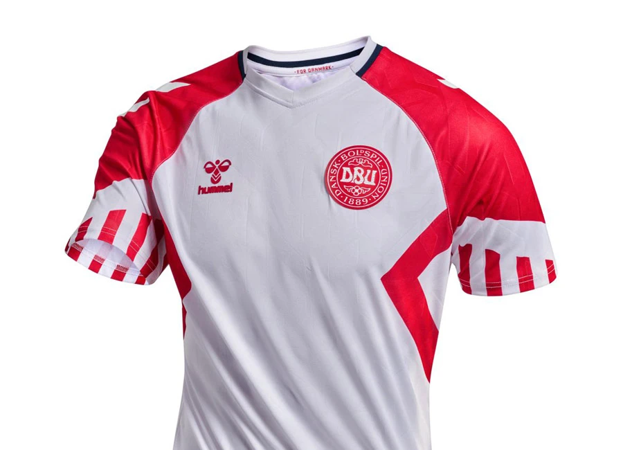 Denmark 2023 Hummel Away Shirt