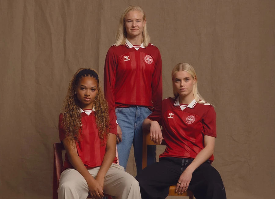 Denmark 2025 Hummel Women&rsquo;s Home Kit