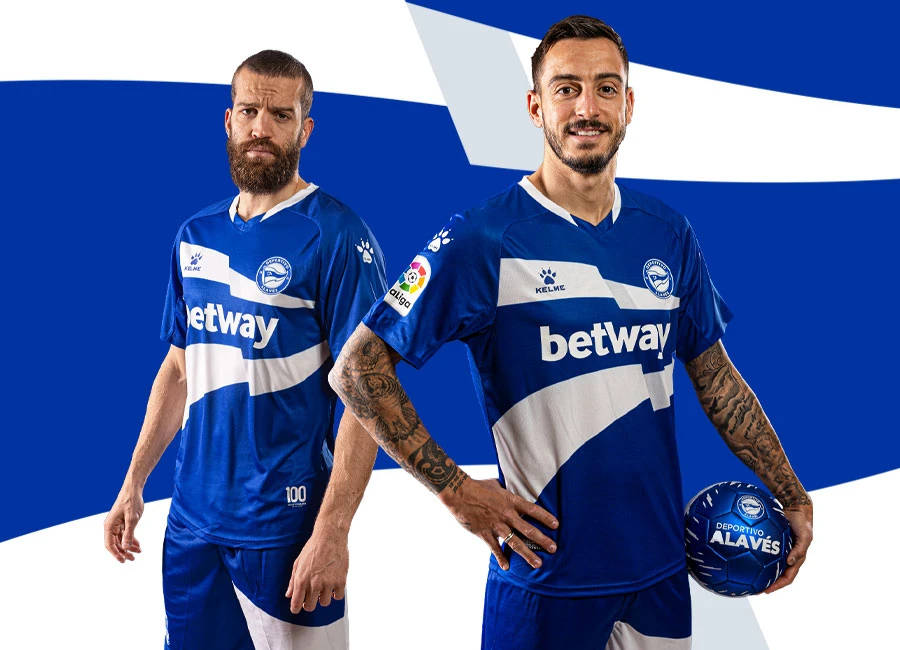 Deportivo Alav&eacute;s 2021 Kelme Fourth Shirt #100A&ntilde;osGloriosos #DeportivoAlav&eacute;s #Kelme