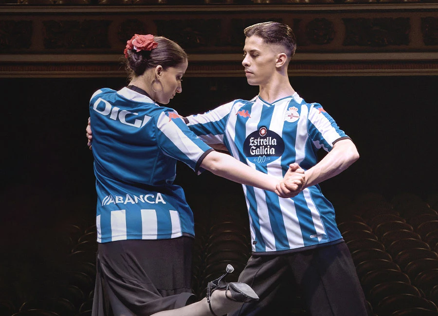 Deportivo La Coru&ntilde;a 2023-24 Kappa Home Kit